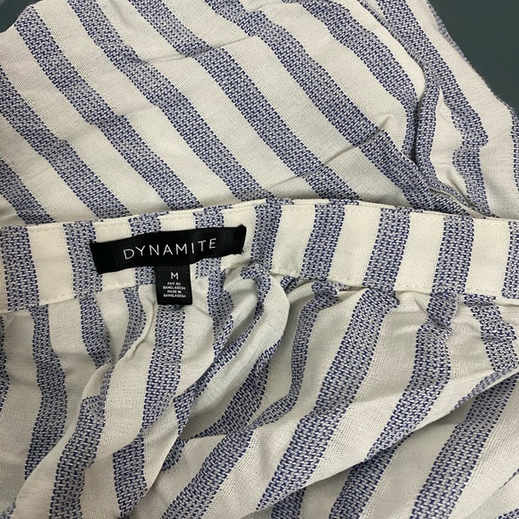 New never worn Dynamite off shoulder top! Sorry for the wrinkle..need to iron! - Picture 4 of 4